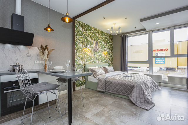 

Квартира-студия, 34 м², 1 кровать