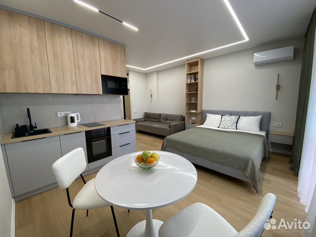 

Квартира-студия, 35 м², 2 кровати
