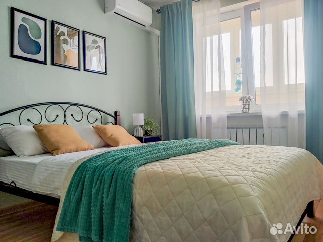 

1-к. квартира, 34 м², 2 кровати