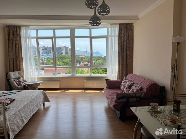 

Квартира-студия, 42 м², 2 кровати