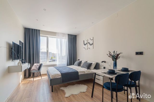 

Квартира-студия, 25 м², 1 кровать