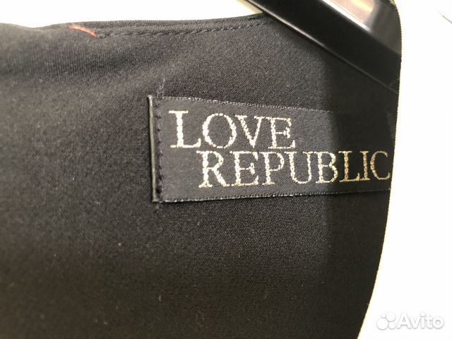 Платье чёрно-белое Love Republic Платье чёрно-белое Love Republic