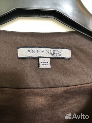 Летний пиджак шоколадного цвета Anne Klein (USA) н Летний пиджак шоколадного цвета Anne Klein (USA) н