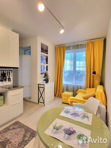 

Квартира-студия, 25 м², 1 кровать