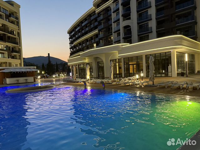 

Квартира-студия, 45 м², 3 кровати