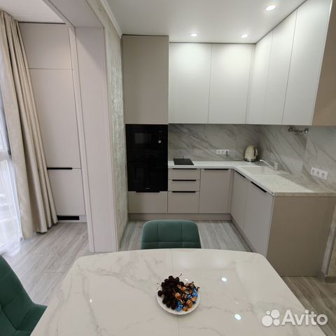 

1-к. квартира, 42 м², 2 кровати