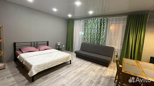 

Квартира-студия, 35 м², 2 кровати