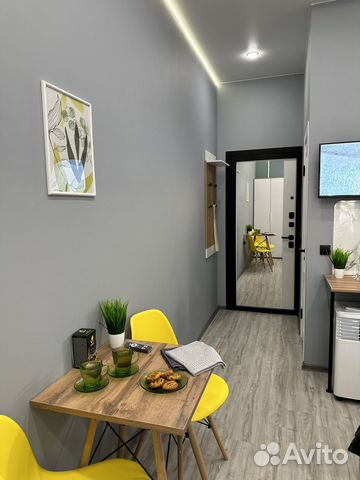 

Квартира-студия, 17 м², 1 кровать