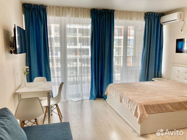 

Квартира-студия, 32 м², 3 кровати