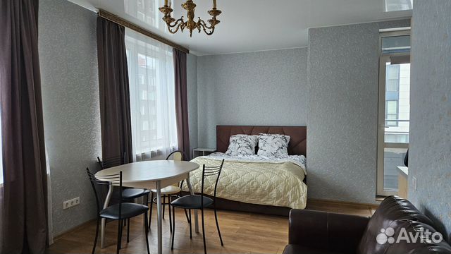 

Квартира-студия, 42 м², 2 кровати