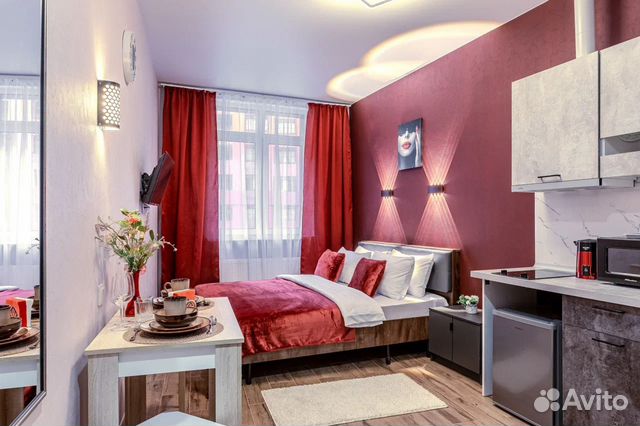 

Квартира-студия, 20 м², 1 кровать