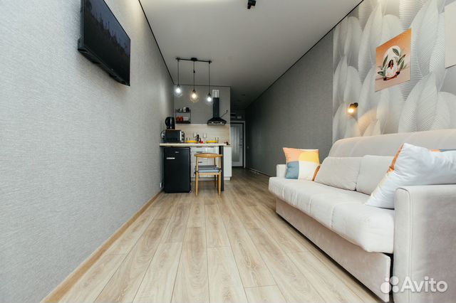 

Квартира-студия, 35 м², 2 кровати