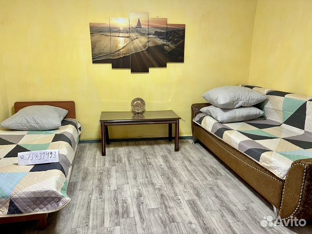 

Квартира-студия, 20 м², 2 кровати