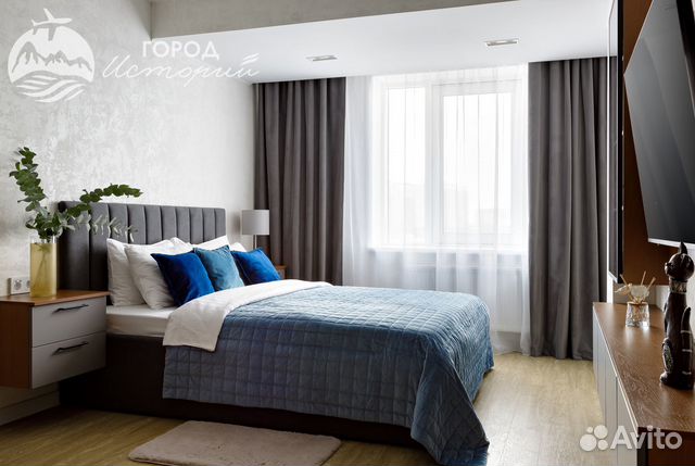 

1-к. квартира в апарт-отеле, 50 м², 2 кровати