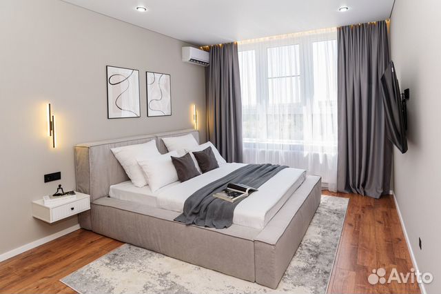 

Квартира-студия, 35 м², 1 кровать