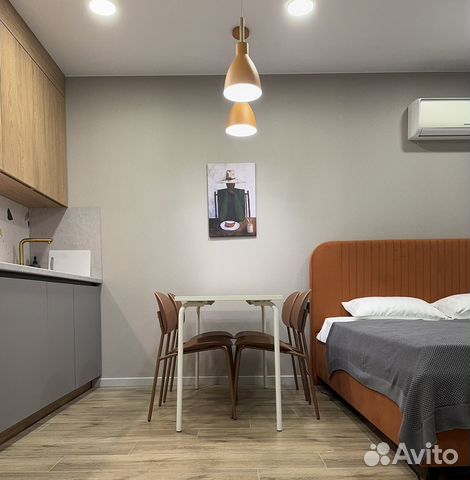 

Квартира-студия, 30 м², 2 кровати