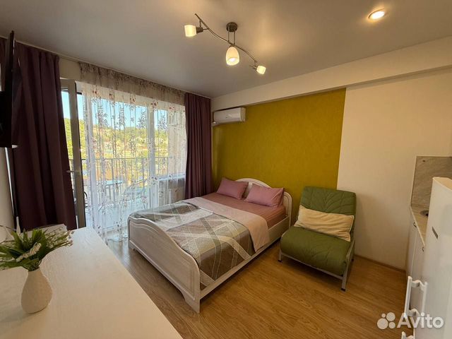 

Квартира-студия, 25 м², 2 кровати