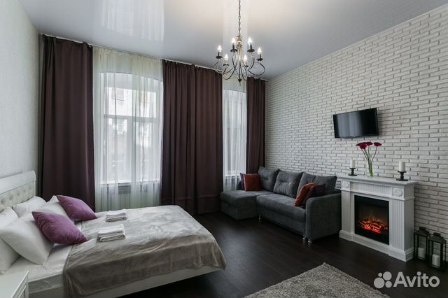 

Квартира-студия, 27 м², 2 кровати