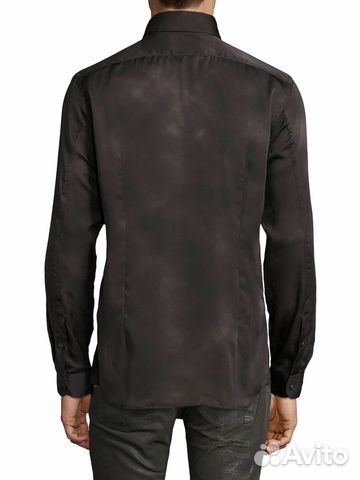 Рубашка Diesel Black Gold Sabina темно-серая M Рубашка Diesel Black Gold Sabina темно-серая M