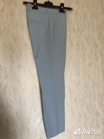 Брюки голубые Zara