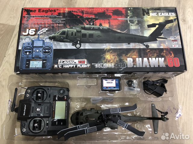 Вертолёт Nine Eagles B. Hawk60 solo pro 319 Вертолёт Nine Eagles B. Hawk60 solo pro 319