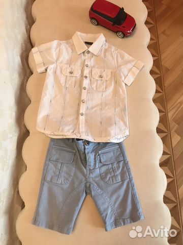 Рубашка Fendi и шорты Cavalli оригинал