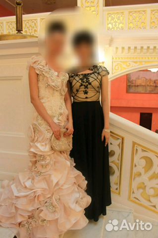 Шикарное свадебное/выпускное платье