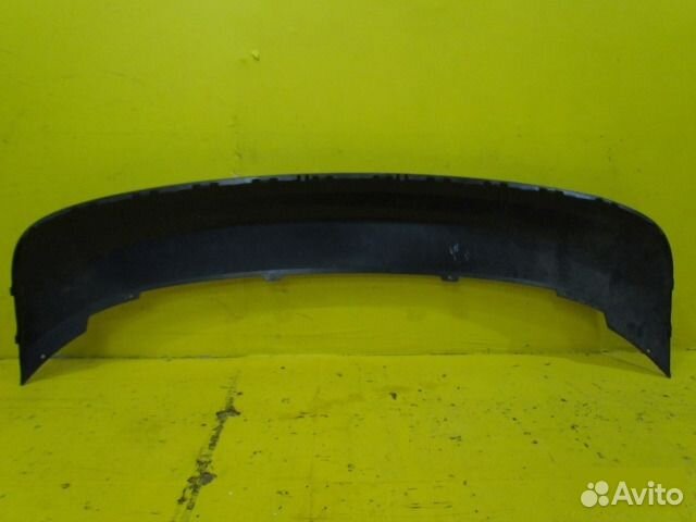 Юбка бампера задняя Skoda Rapid 2012-2020