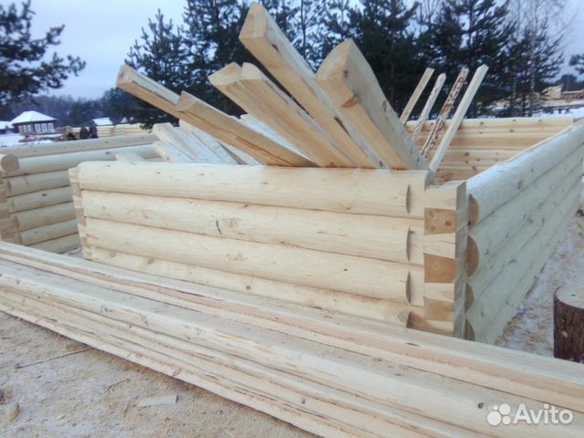 Баня 4х5 м, рубленная в лапу