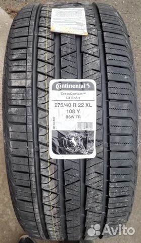 Continental Cross Contact LX Sport 275/40 R22 XL Y