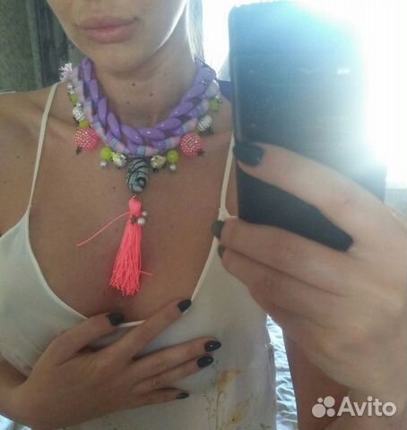 Дизайнерское колье O. Sharapova оригинал новое