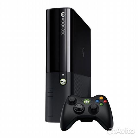 Xbox 360 500g + 4 игры