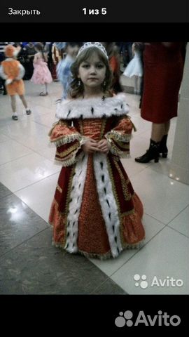 Новогодний Костюм Королевы