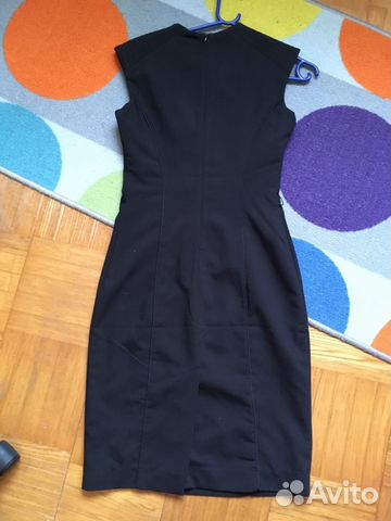 Офисное новое платье чёрное Офисное новое платье чёрное