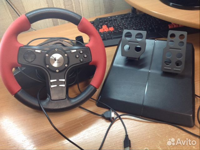 Как подключить руль logitech formula force ex к компьютеру