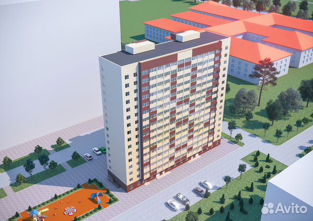 1-к квартира, 38.1 м², 6/16 эт.
