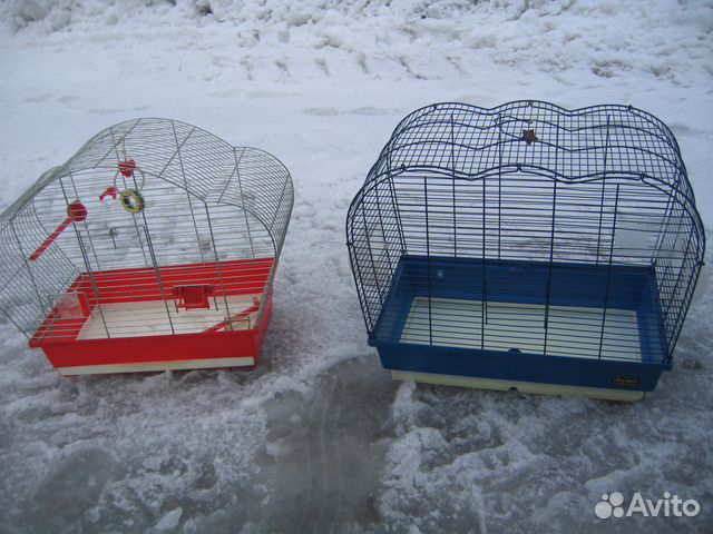 Клетки для птиц, разборные, мало б.у купить на Зозу.ру - фотография № 6