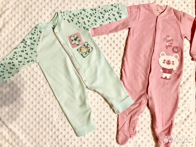 Пакет вещей на девочку 68 размер