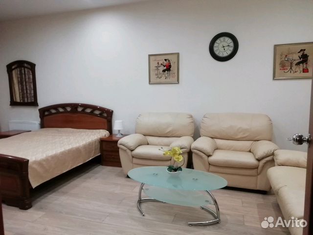 

1-к. квартира, 56 м², 3 кровати
