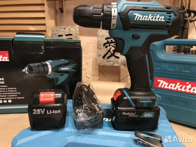 Шуруповерт Makita 26V аккумуляторный Новый Шуруповерт Makita 26V аккумуляторный Новый
