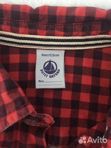 Рубашка на мальчика Petit Bateau