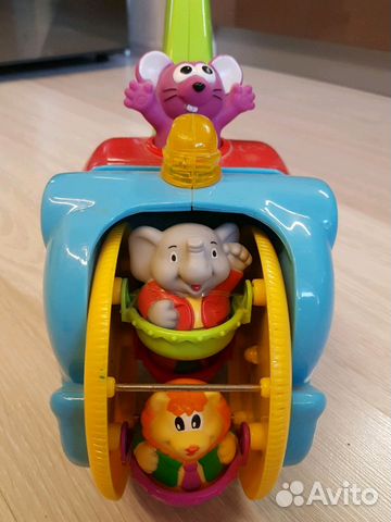 Игровая каталка с ручкой Игровая каталка с ручкой