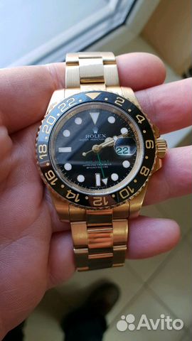 Rolex Gmt-Master II. Золото