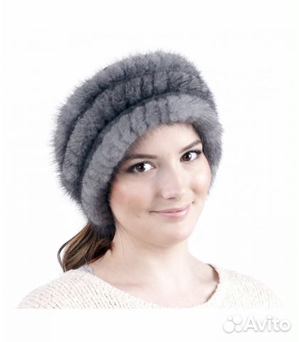 Повязка на голову из норки