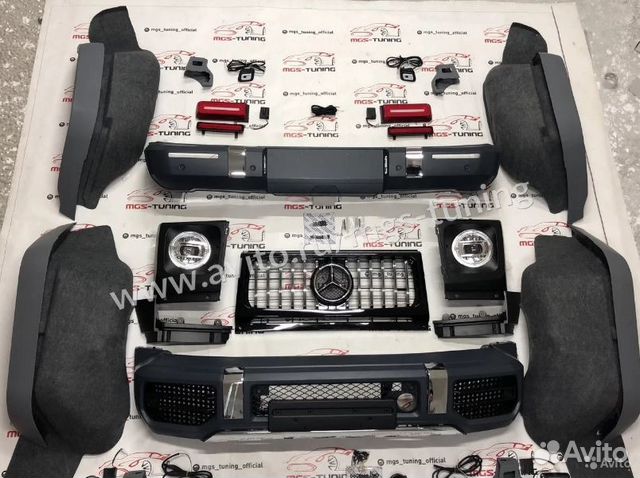 Обвес Mercedes G-class из w463 в w464 G63 AMG