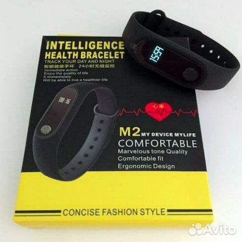 Фитнес браслет Intelligence Health Bracelet M2