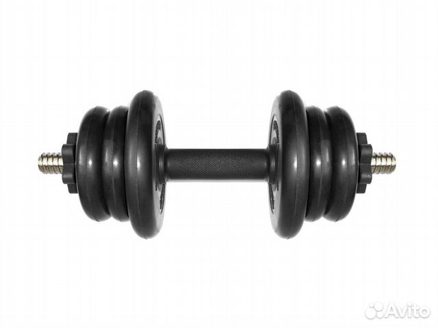 Гантель 11,5 кг разборная обрезиненная Barbell