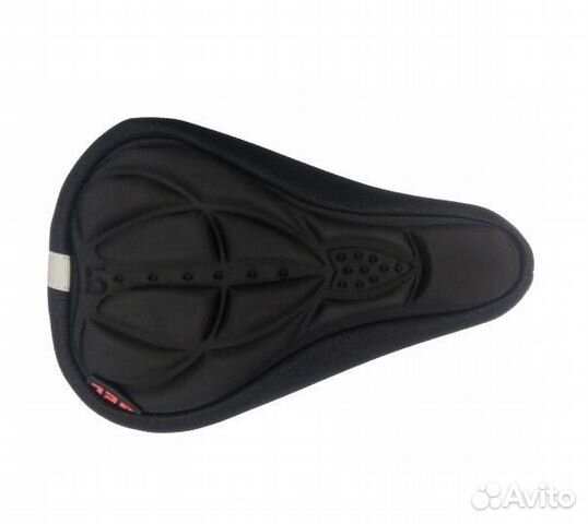 Накладка гелевая на сиденье велосипеда. велоремонт