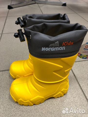 Сапоги утепленные Nordman Kids новые