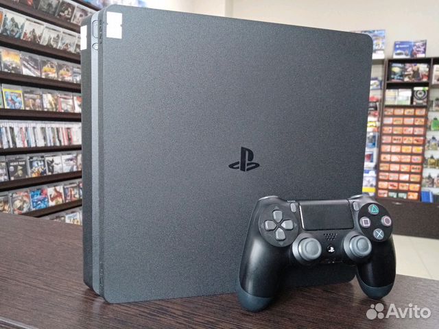 Ps4 Slim 500 gb бу 6 месяцев гарантия